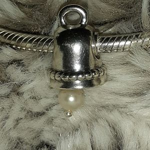 Pandora Pearl Bell Charm